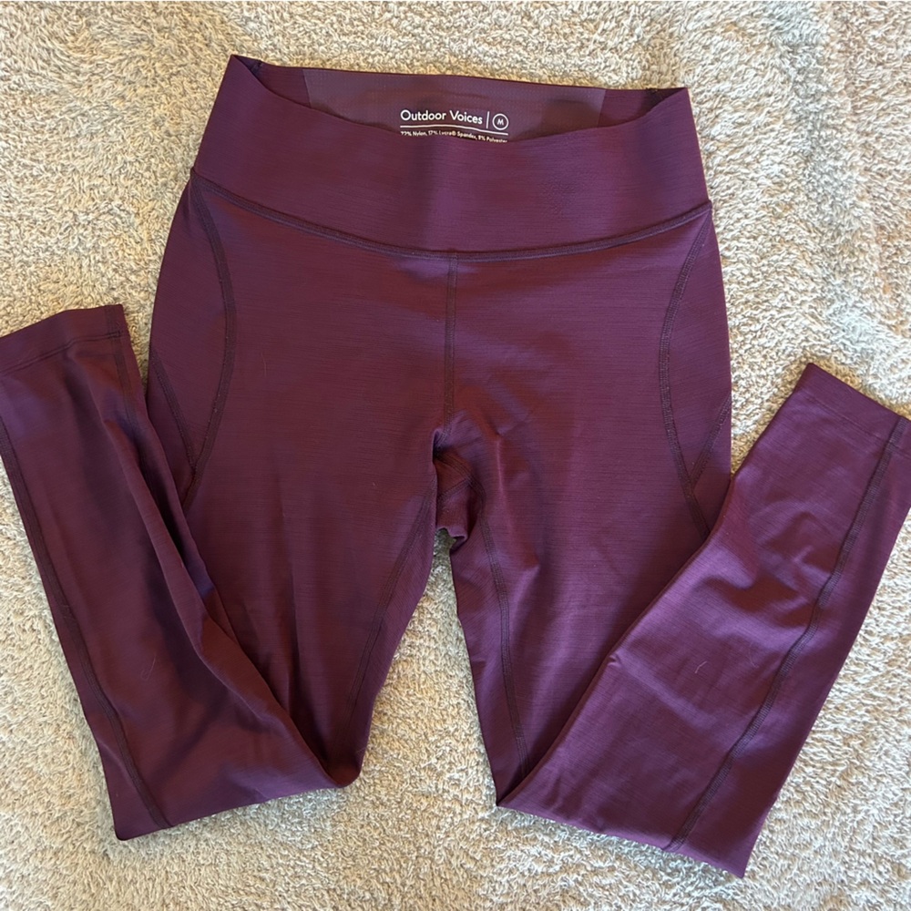 Outdoor Voices TechSweat 7/8 Legging - Kalamata in Size Medium